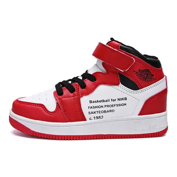 

High quality New Boys shoes Sneakers Kids Fashion basketall Sports Shoes Children Non-slip Fur Casual Shoes Kid Shoes