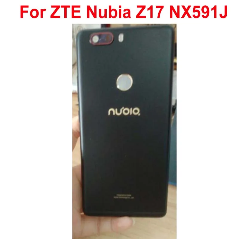 Лучшее качество, задняя крышка для zte Nubia Z17 NX591J, задняя крышка для батареи, чехол с объективом камеры, корпус, дверной корпус, части телефона