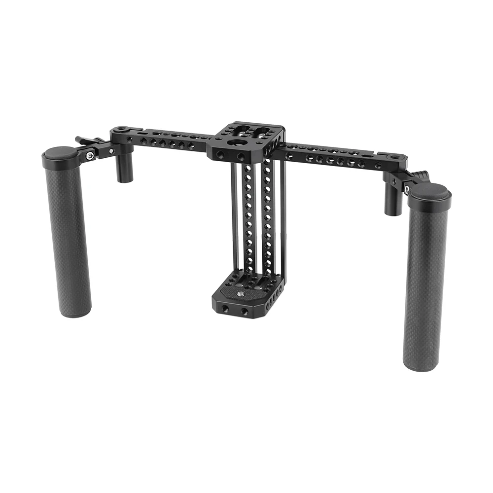 Fibra de Carbono Acessório para Smallhd Rig com Dupla Kayulin Ajustável Monitor Gaiola Alça & Suporte 700 Series 7 - Image 6