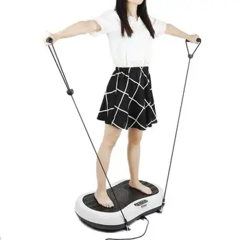 

EU Plug Exercise Electrical Vibration Plate Weight Loss Machine Vibration Fitness Massager Abdominal Muscle Trainer HWC