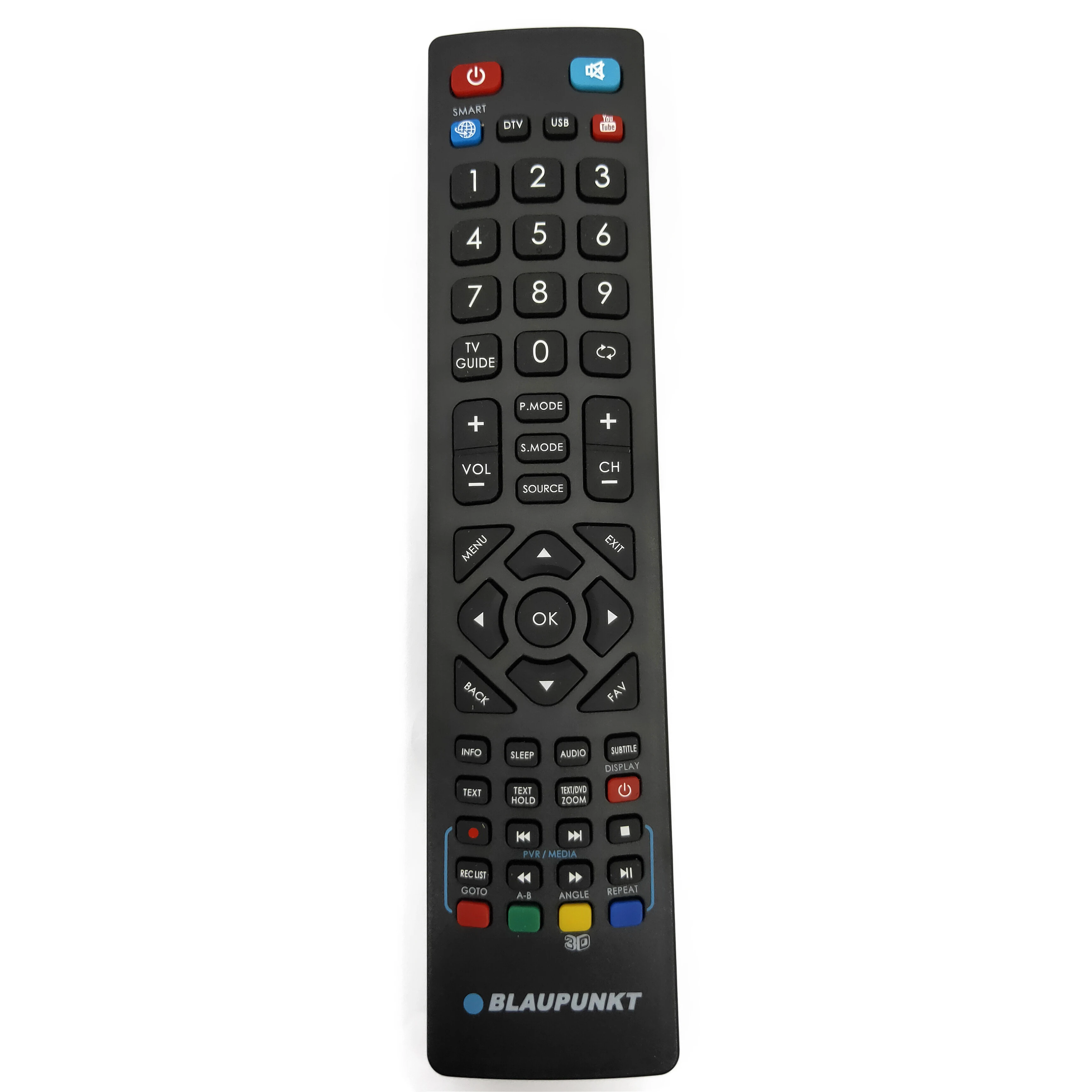 

DH1608888085 FOR BLAUPUNKT JMB SABA LED TV 3D functio Remote control JTC0250001/01 JT0240001/01 JT0232002 32/233I-GB-5B2-HKUP-UK