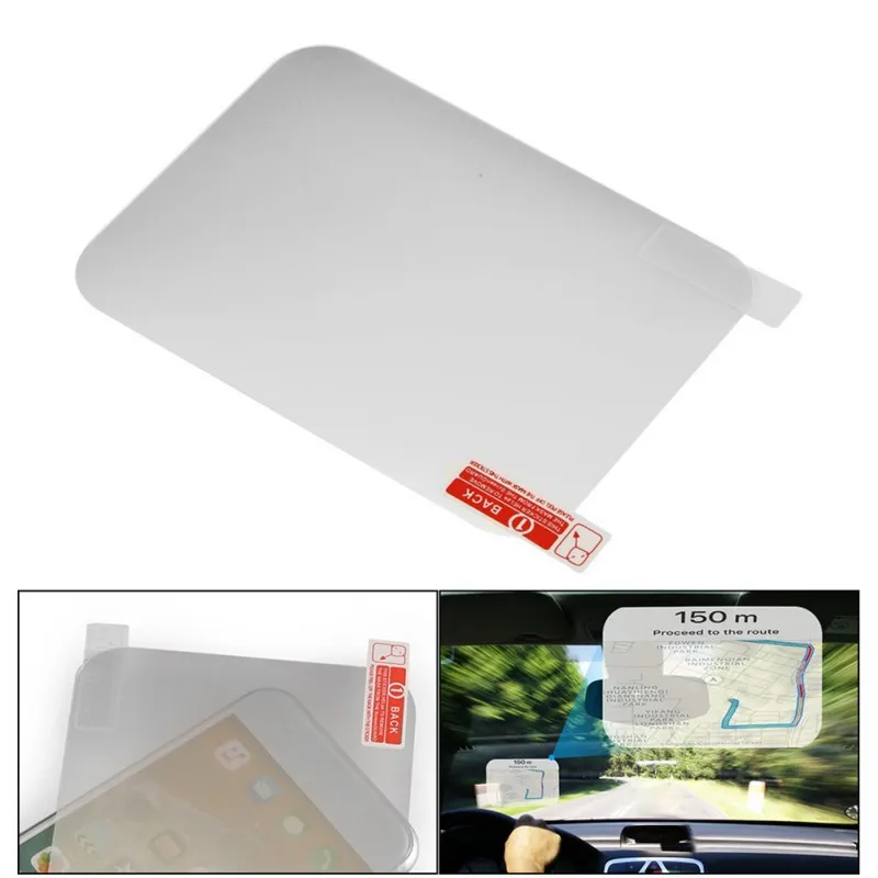 UniversalAutomotiveHUDHeadupDisplayReflectiveFilmProjection