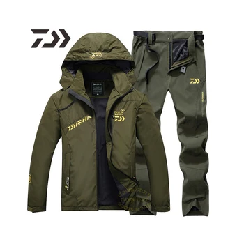 ON SALE ❤️ Daiwa Clothing Fishing Suit Men Spring Autumn Thin Fishing Clothes Sports Hiking Fishing Jacket Outdoor Breathable Fishing Wear - discount item 32% OFF Sports & Entertainment