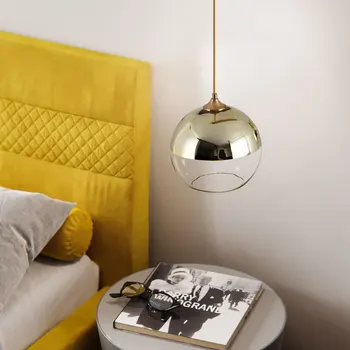 

Modern Chandelier for Living Room Bedroom Home Decoration Indoor Lighting Hanging Lamps Design Art Creative Glass Ball Pendant