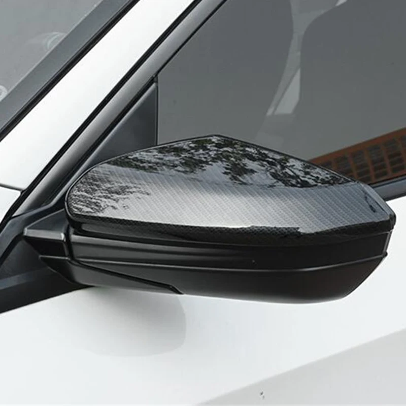 Для Honda Civic крышка зеркала заднего вида ABS карбоновое волокно 161718 дверь боковое зеркало заднего вида крыла крышки Замена литья