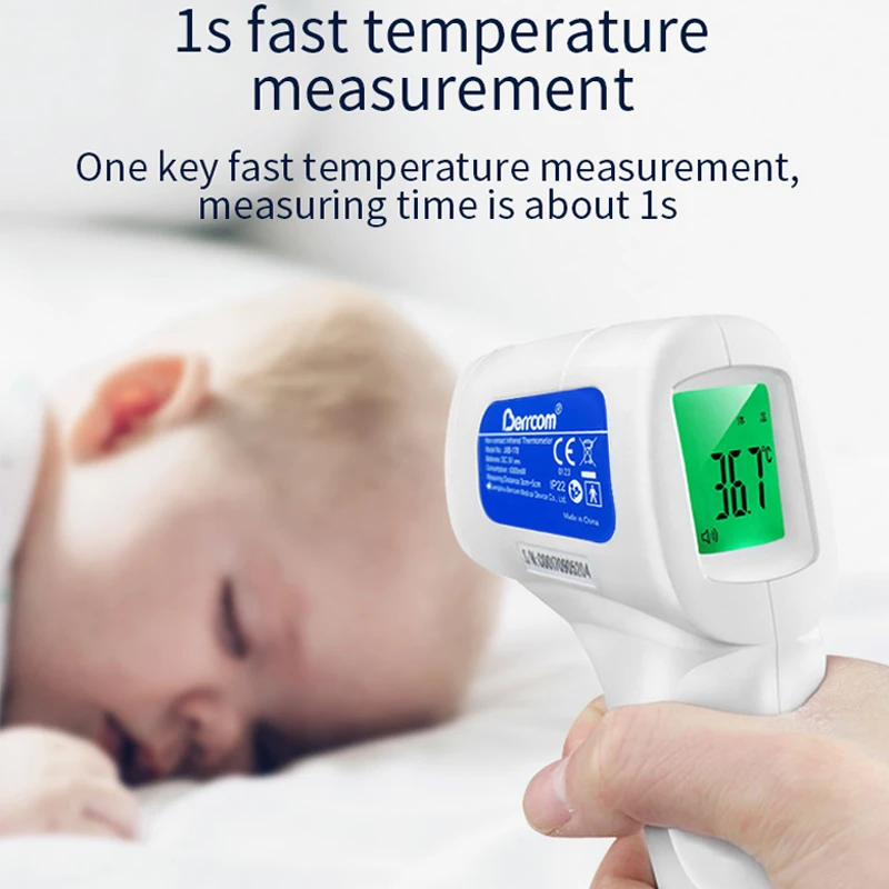 

Non-contact Body Thermometer Infrared Digital LCD Body Measurement Thermometer Fever IR Children Termometro- CE Approved