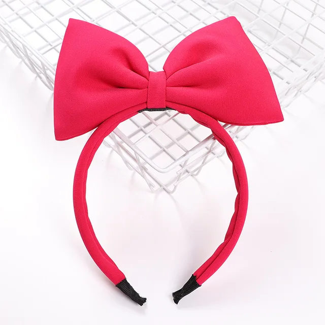 fabric bow headband