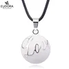 Eudora Angel Caller Baby Chime Ball Blue White Love Letter Harmony Bola Ball Ringing Bola Pendant Necklace Jewelry Pregnant Gift 2