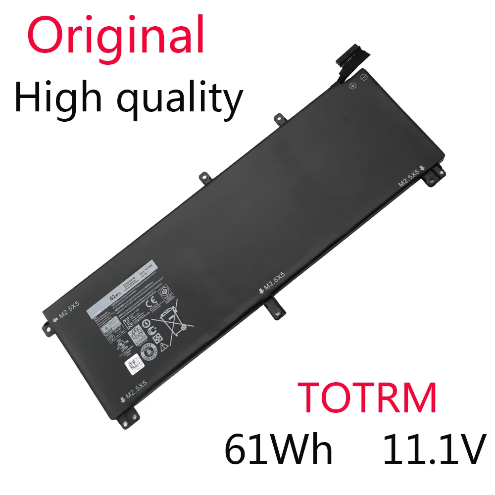 Новый оригинальный аккумулятор TOTRM для Dell XPS 15 9530 Precision M3800 H76MV 7D1WJ 11 1 v 61wh |