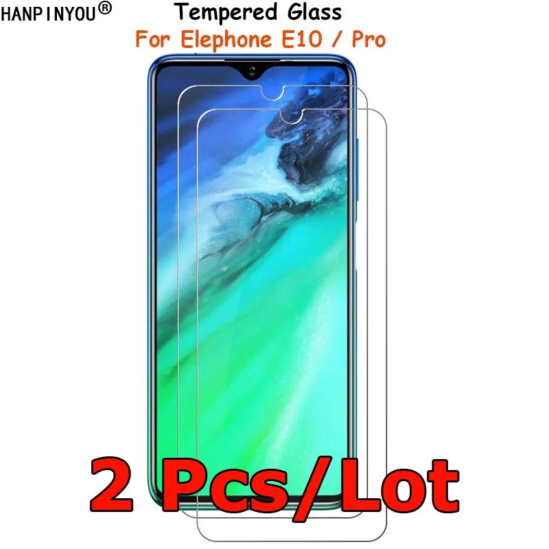 2 шт./лот для Elephone E10 закаленное стекло Защита экрана Взрывозащищенная защитная