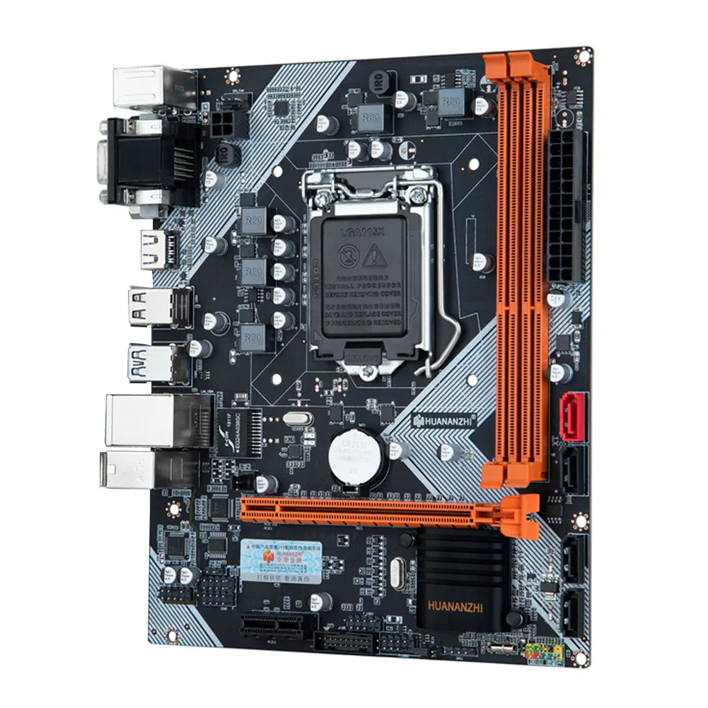 

HUANANZHI B75 LGA1155 Easy Install For I3 I5 I7 CPU Interface SATA3 PCB Board Support 2x8G Ddr3 Memory Desktop Motherboard