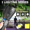 Linterna LED Xlamp XHP70.2 XHP90, Super potente, USB XHP50, Zoom, táctica, batería recargable 18650 26650 ► Foto 3/6