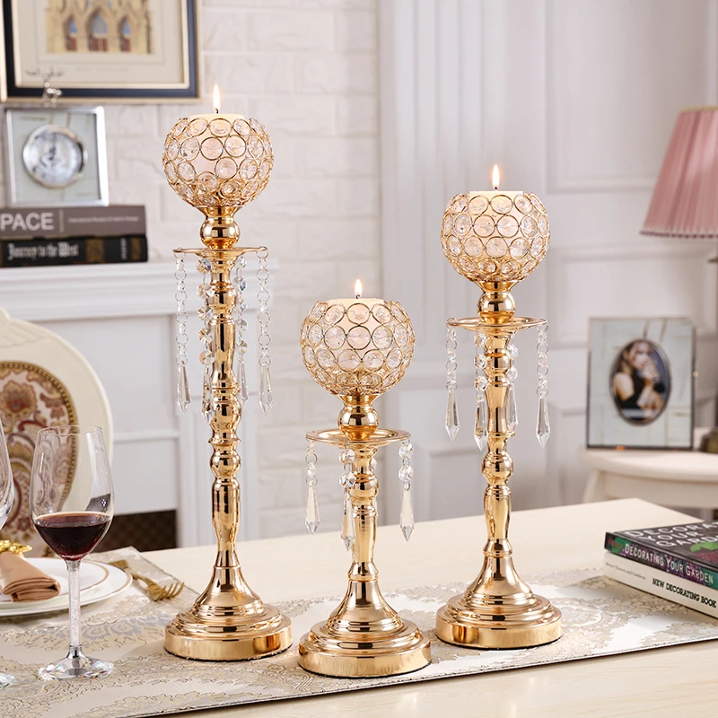 Decorative Luxury Creative Simple Gold Candle Holders Glass Lantern Wedding Centerpiece Candlesticks Gold Home Decor 2020 Ii50zt Candle Holders Aliexpress