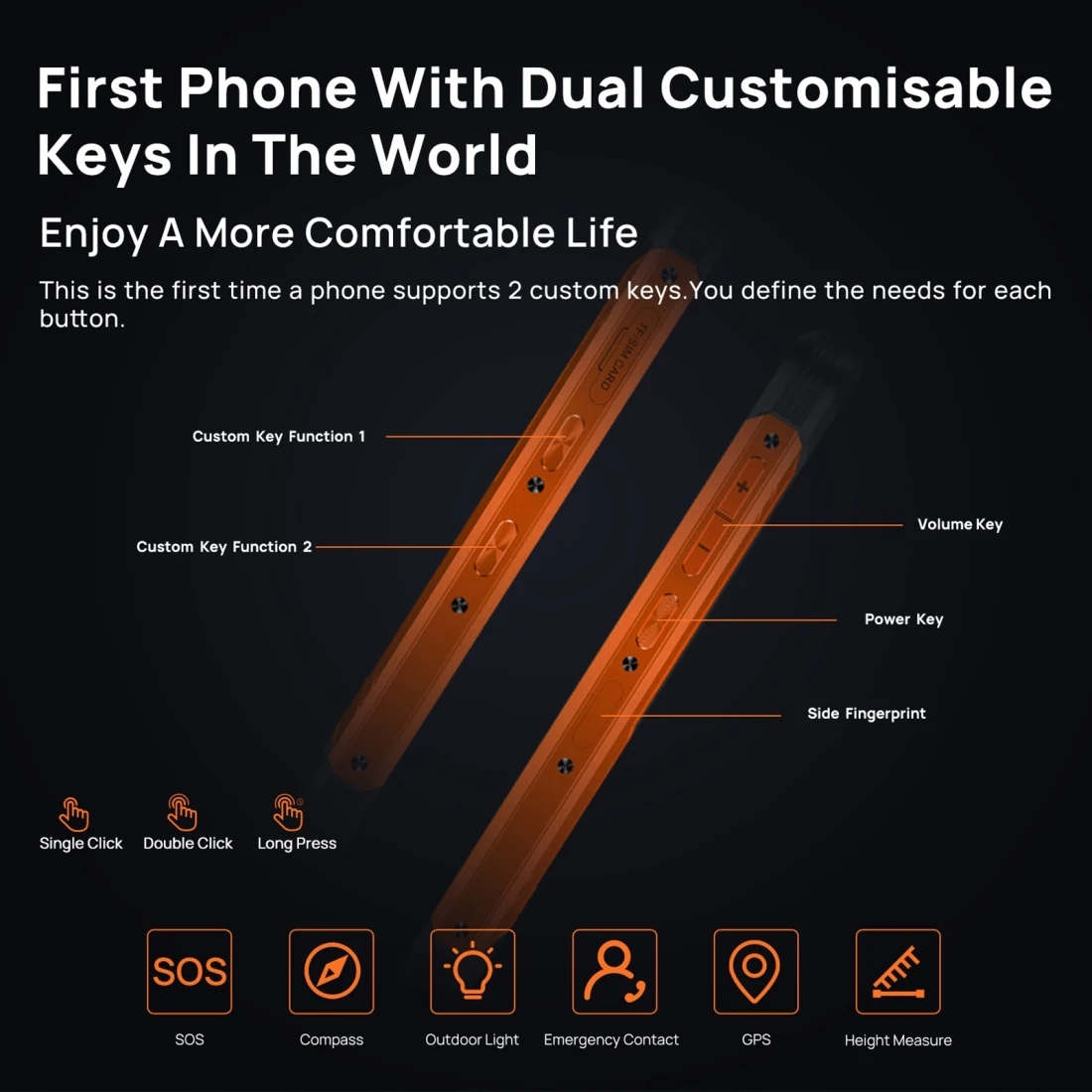 8gb ddr3 DOOGEE S97 Pro 8GB 128GB 8500mAh Rugged Mobile Phone 6.39'' 48MP Quad Camera Wireless Charge Smartphone 40m Laser Rangefinder ram memory