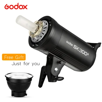 

Godox SK300II 300Ws GN65 Professional Studio Flash Strobe Built-in Godox 2.4G Wireless X System Creative Shooting