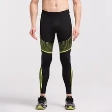 Новые колготки мужское компрессионное трико легинсы для занятий спортом, бега спортивные зауженные мужские брюки для фитнеса штаны