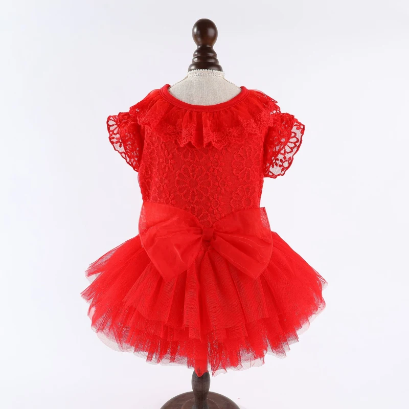 

Собачье свадебное платье летняя одежда для собак юбка-пачка Померанский бишон фризе пудель одежда шнауцера дропшиппинг товары для животных