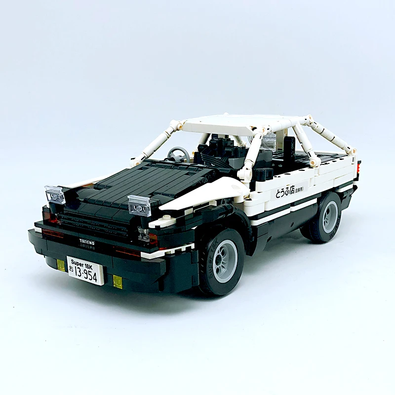 

2019 New 862pcs AE-86 Super Car Compatible Technic Moc Series Model Building Blocks Bricks Toys Christmas Gifts For Children