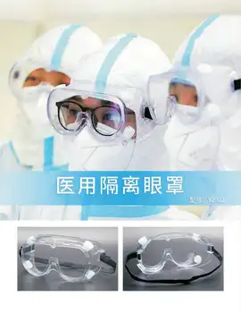 

Profession Medical staff Protective Glasses Anti Virus Safety Goggles Windproof Dust Transparent Eye Protection Work Glasses
