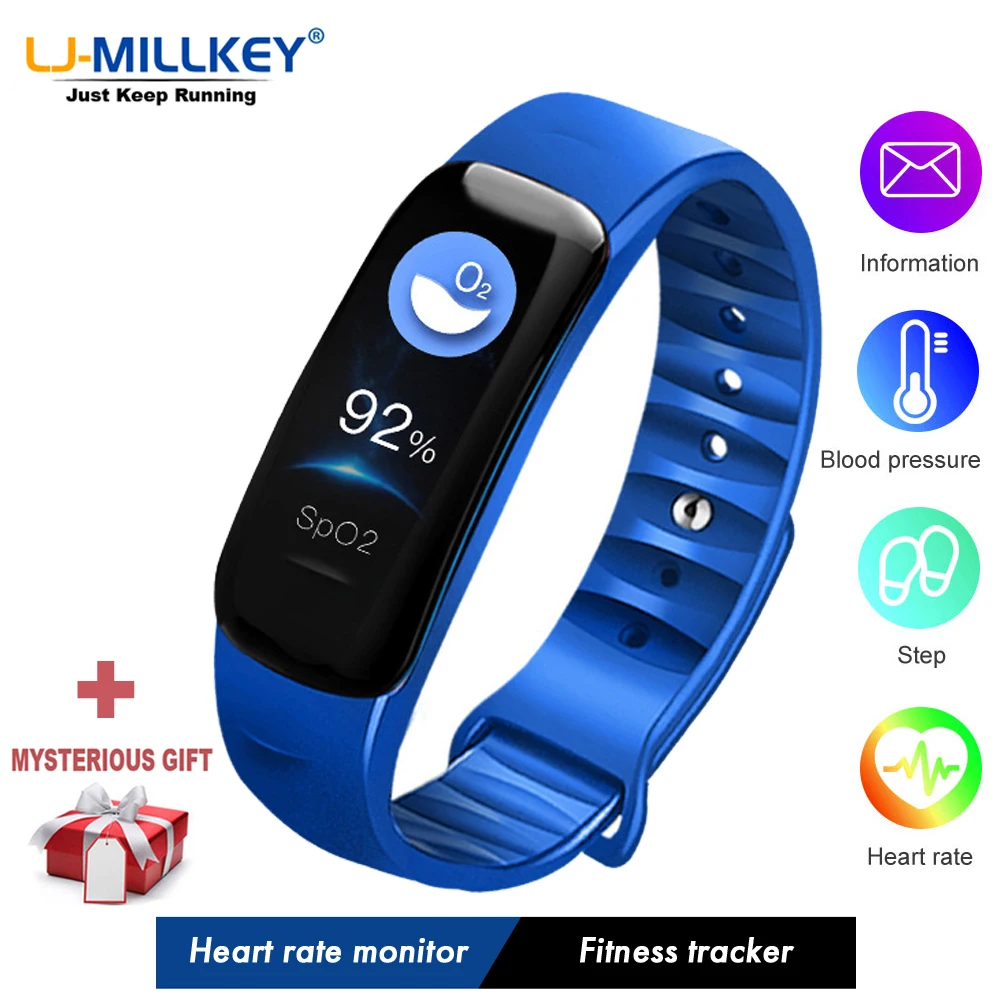 

C1plus fitness bracelet smart watch men wristband relojes reloj inteligente mujer pedometer heart rate monitor activity tracker