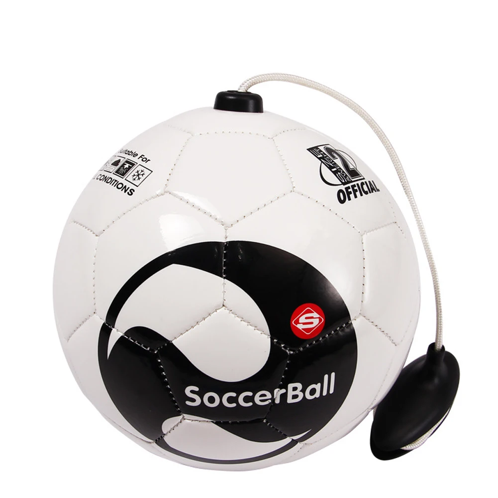 

LCQPTW Size 2 Football Heading Shooting Training Practice Soccer Balls Game Coach Practice Trainer Equipment Kick Train Sports