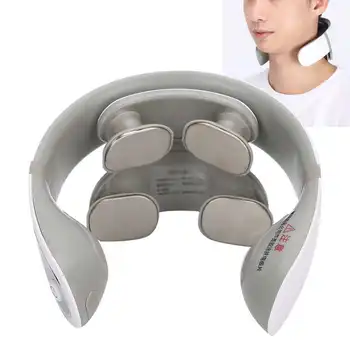

Electric Cervical Vertebra Massager Pulse Hot Compress Therapy Neck Massage Instrument Cervical Vertebra Massager