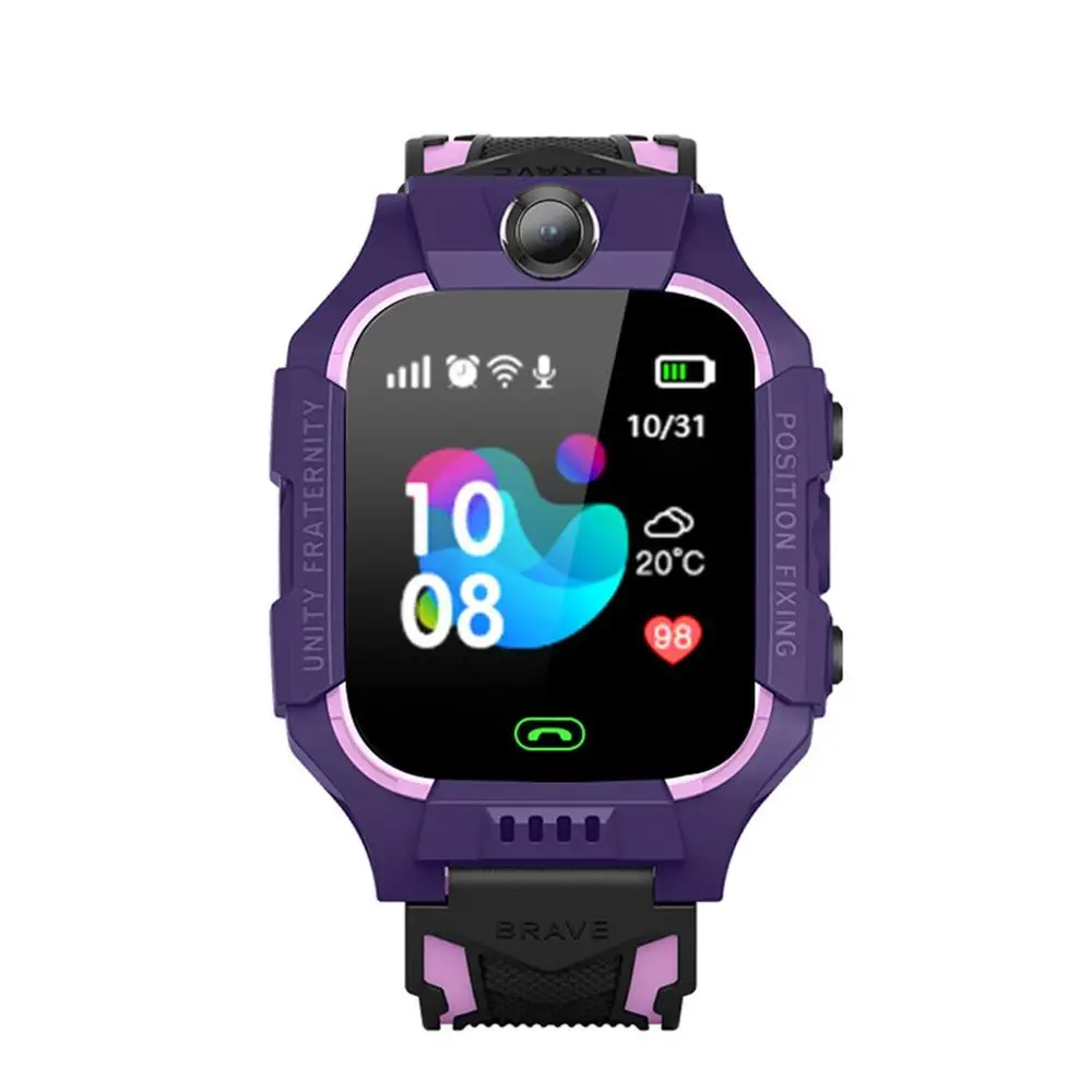 IP67 водонепроницаемый смартфон часы дети ребенок Lbs базовая станция отслеживания позиционер SOS Вызов SMS для детей Smartwatch