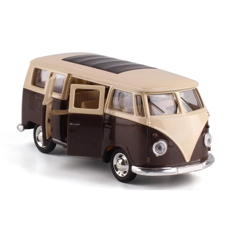 

1:43 Scale Bus Alloy Pull-back Car Diecast Metal Car Model For Friend Collection Children Toy Car Model Toy new