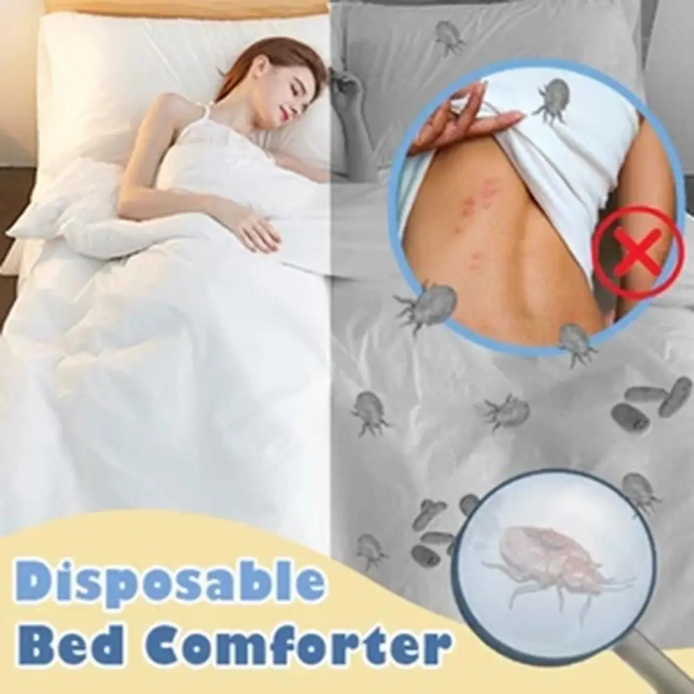 Practical supplies Popular Travel Exquisite Disposable Comfortable Non-woven Sheets Pillowcases And Dirty Double Sleeping Bag Q5 | Дом и сад