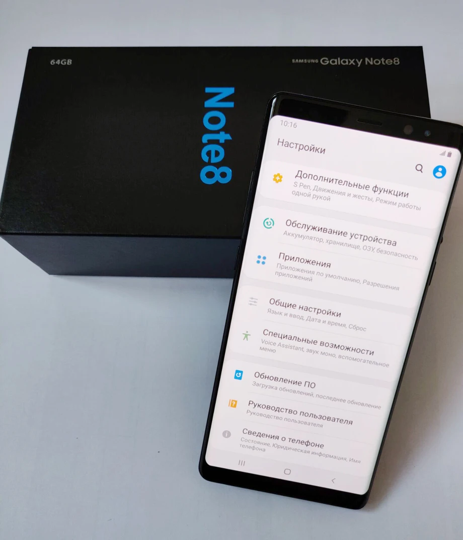 Samsung Galaxy Note8 Duos Note 8 N950FD разблокированный 4G LTE Android телефон Восьмиядерный 6," двойной 12 Мп задняя камера ram 6 ГБ rom 64 ГБ