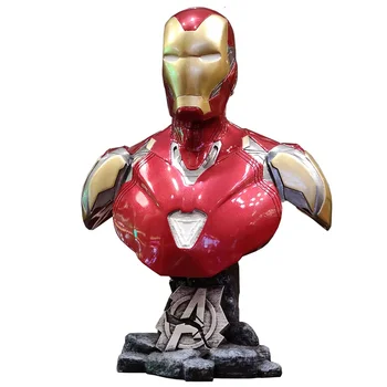 

WZP PONG 30CM Avengers Iron Man MK85 Figurine Dolls Toys Resin Statue Bust Action Figure Collectible Model Toy Gift