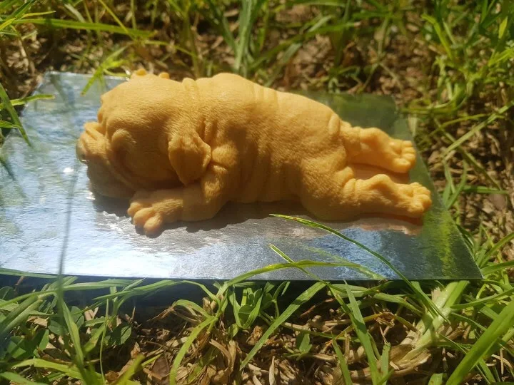 fofo 3d, ferramenta de fondant em formato