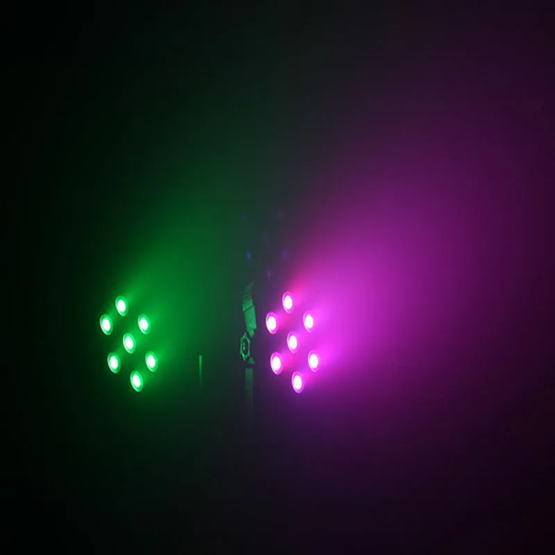 Беспроводной пульт дистанционного управления супер яркий светодиодный Par RGB SlimPar Tri 7x3 Вт 3в1 светодиодный сценический моющийся светильник для свадебных концертных вечеринок DJ