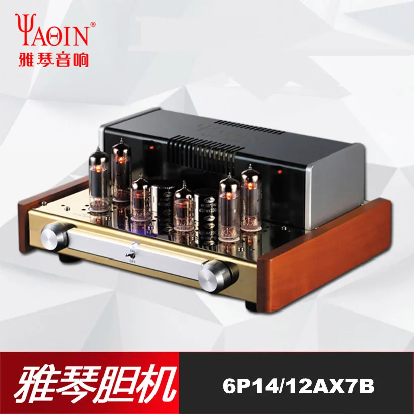 YAQIN MC 84L 6P14 12AX7 Vuccm усилитель клапанной трубки класс A Hifi наушники выход 110 ~ 240 В|yaqin