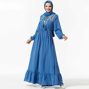 

Arabic Hijab Muslim Dress Abaya Dubai Turkey Women Islam Qatar Kaftan Caftan Marocain Vestidos Robe Musulmane Pakistani Dresses