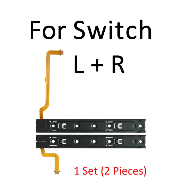 L R LR Left Right Sliders Railway Replacement Console Rail Assembly Controller Track For Nintendo Switch Joy-con Joycon NS For Switch L R