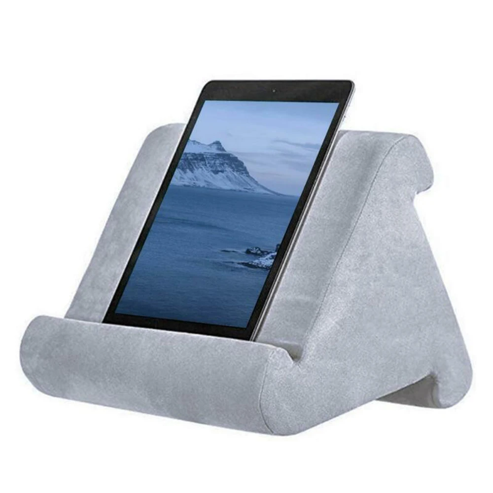 

New Smartphone Tablet Stand Holder Lap Rest Cushion Multi-Angle Soft Pillow Lap Desk Stand for iPads Tablets eReaders Holder