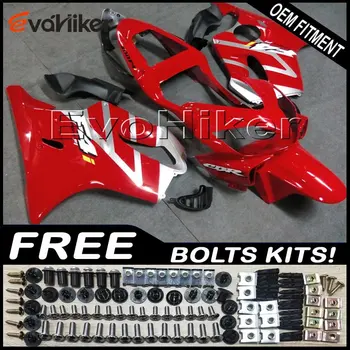

Custom motorcycle plastic cover for CBR600F4i 2001-2003 ABS fairing motorcycle panels Injection mold red+Gifts