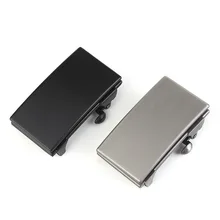 

Men Automatic Buckle Belt Head Zinc Alloy Toothless Belt Buckle High Quality Suitable For 3.4cm Wide Body Waistband Accessories