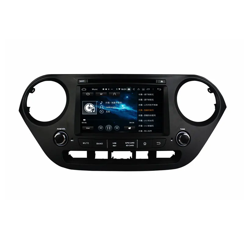 7 &quotAndroid 9 0 Автомобильный мультимедийный плеер для Hyundai I10 2014 2015 LHD DVD 2 Din