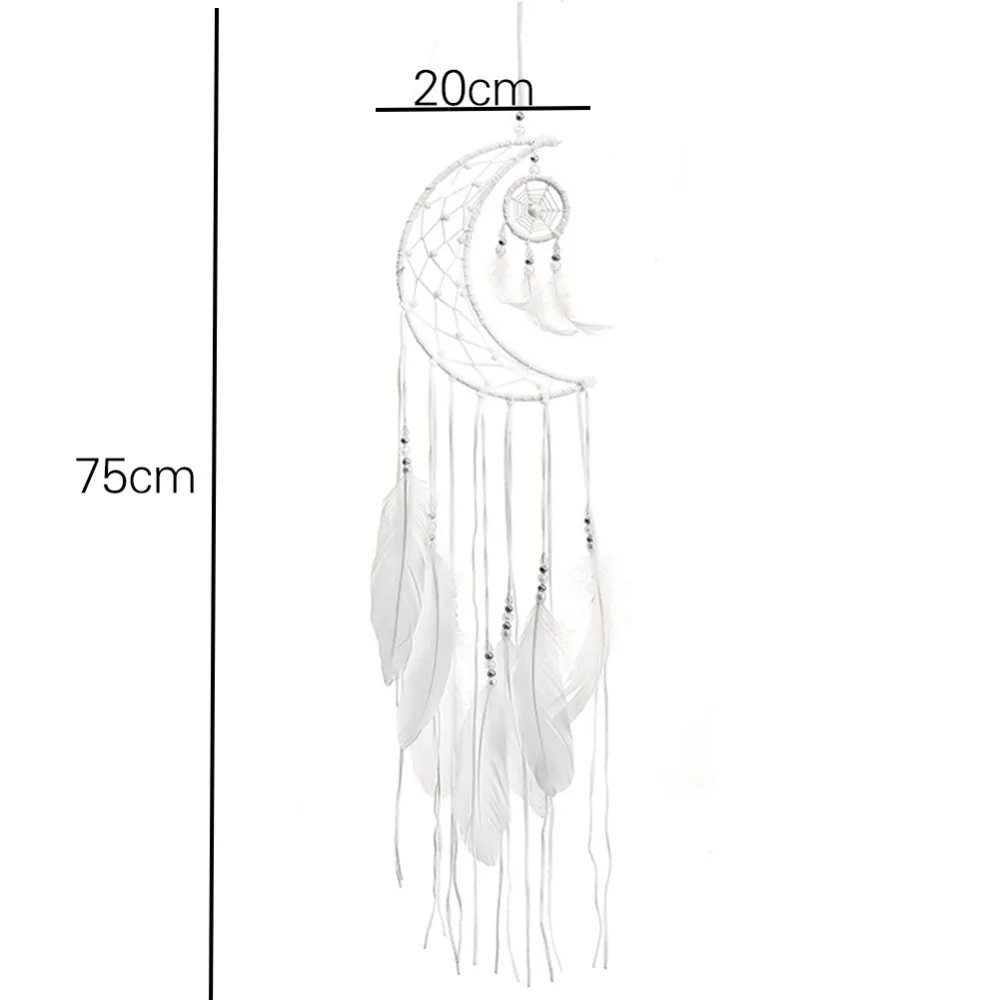 Украшение для дома Ловец снов с орнаментами Висячие для дня рождения перья ручной работы подарок огни Декор Выпускной настенный автомобиль