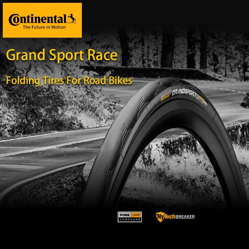 Continental Grand Sport Race / ULTRA Sport III 700× 23C /25C/28C Bicycle  Road Folding Tire PureGrip Tech Also Suit for E-Bikes