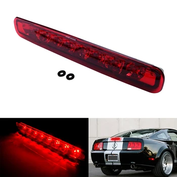 

ANGRONG 1x High Level Third LED Tail Brake Stop Light Lamp Red For Ford Mustang MK5 2005-09
