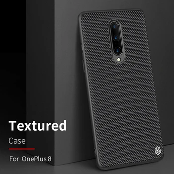 

For oneplus 8 case Nillkin Textured Nylon Fiber Non-slip cover case for oneplus 7T pro case one plus 7 7Pro oneplus 6T case