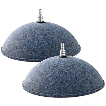 

Mineral Air Stone Bubble 4 Inch Ball Shape Diffuser Airstones for Aquarium, Fish Tank, Pump and Hydroponics(2 Pack)