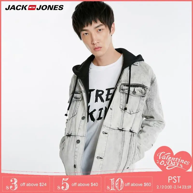 Jack Jones Мужская Ретро Повседневная джинсовая куртка | 218357524|Куртки|