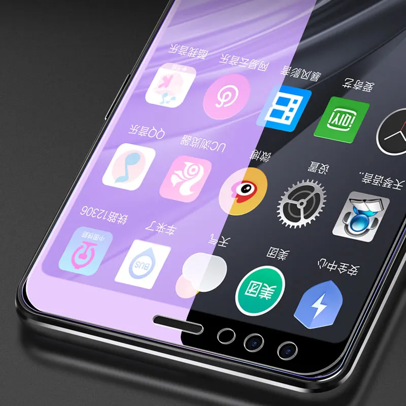 Для Gionee S9 S10 S11, анти-синее закаленное стекло для Gionee S9 S10 S11, защита экрана от синего излучения, полное покрытие, защитная пленка
