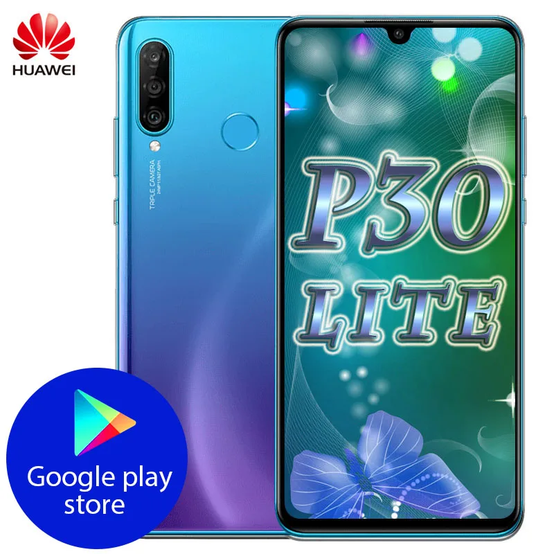 Смартфон Huawei P30 Lite Nova 4/6+128 ГБ (глобальная версия)|Смартфоны| |