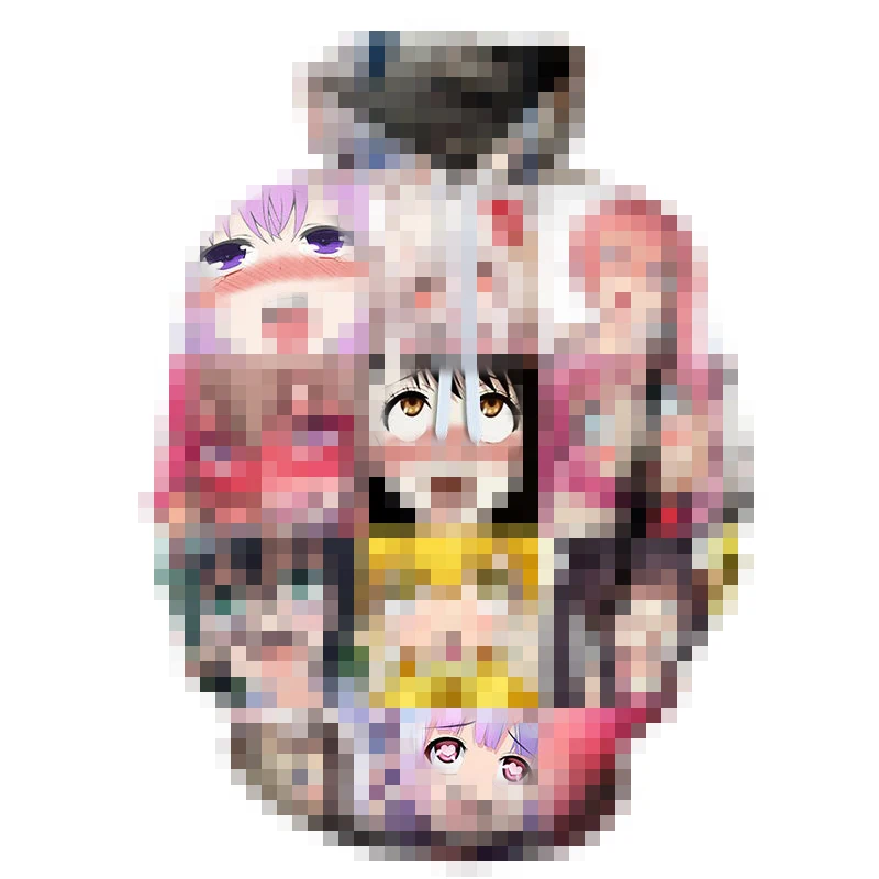 HW0003 Ahegao толстовки с 3D принтом с капюшоном для женщин и мужчин Забавный застенчивый девушка лицо Толстовка Hentai Manga уличная Harajuku жакеты оверсайз Топы - Цвет: HW0003