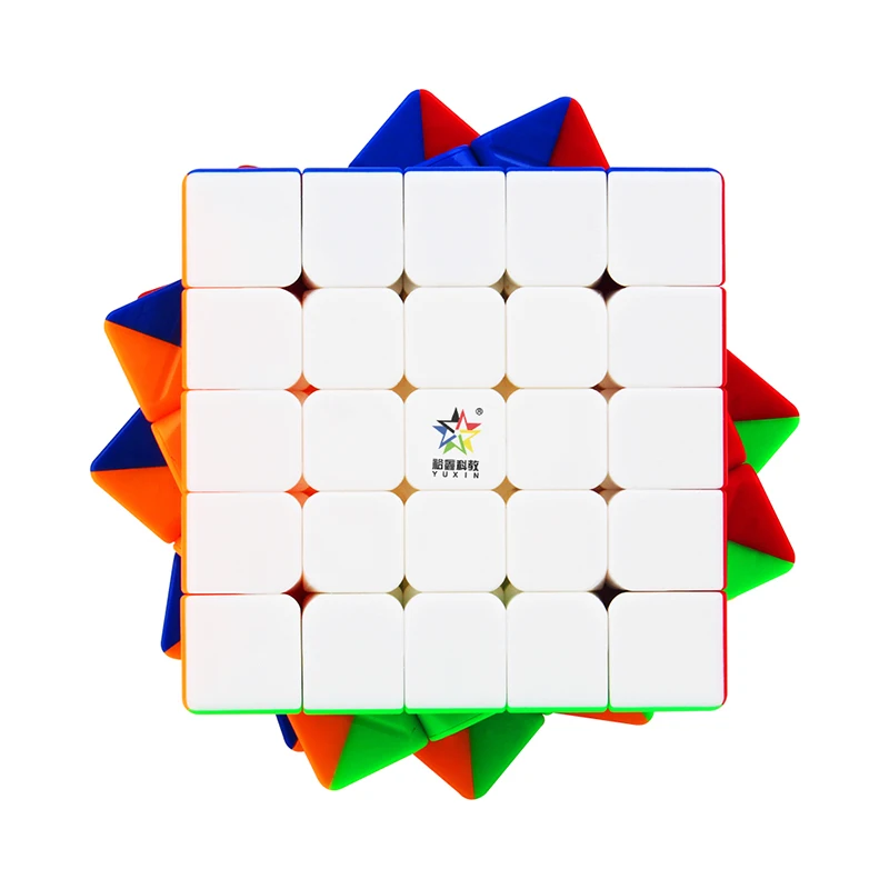 YuXin Huanglong M 5x5x5 кубик без наклеек 5x5 Магнитный магический скоростной куб cubo magico игрушки